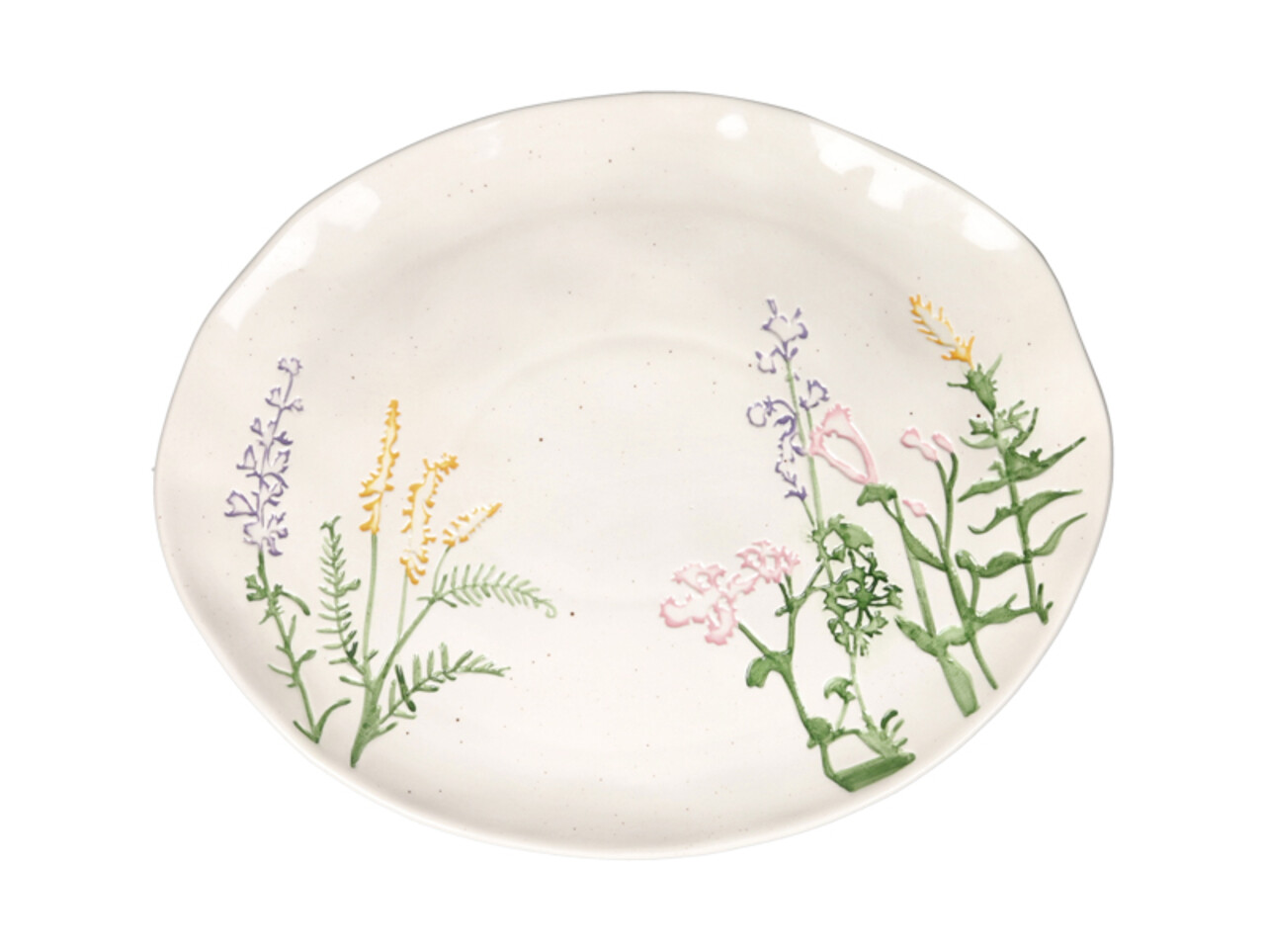 Platou pentru servire, Risveglio, Brandani, 36x23 cm, ceramica - imagine 4